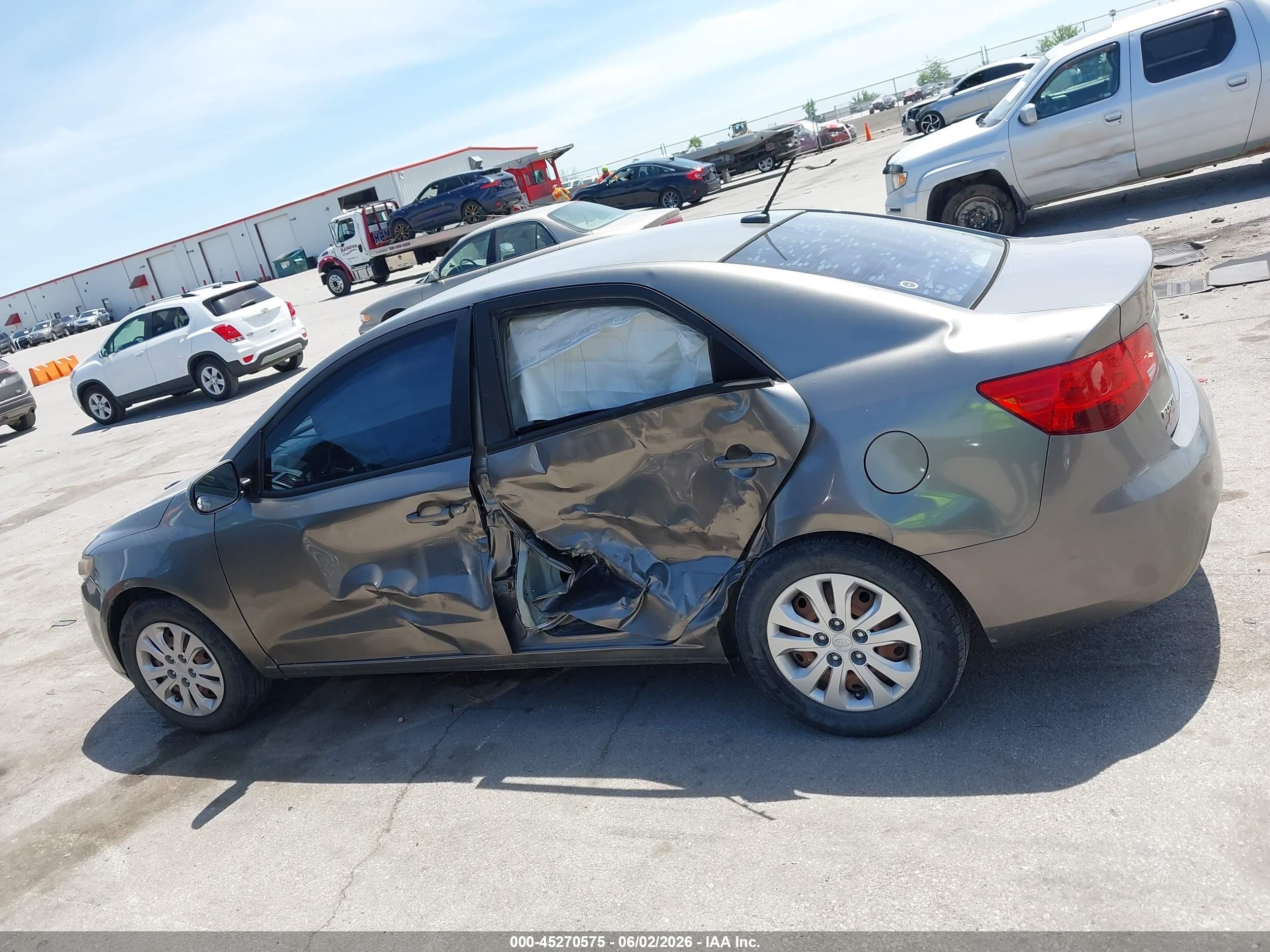 2012 Kia Forte Ex Tan vin: KNAFU4A25C5644815