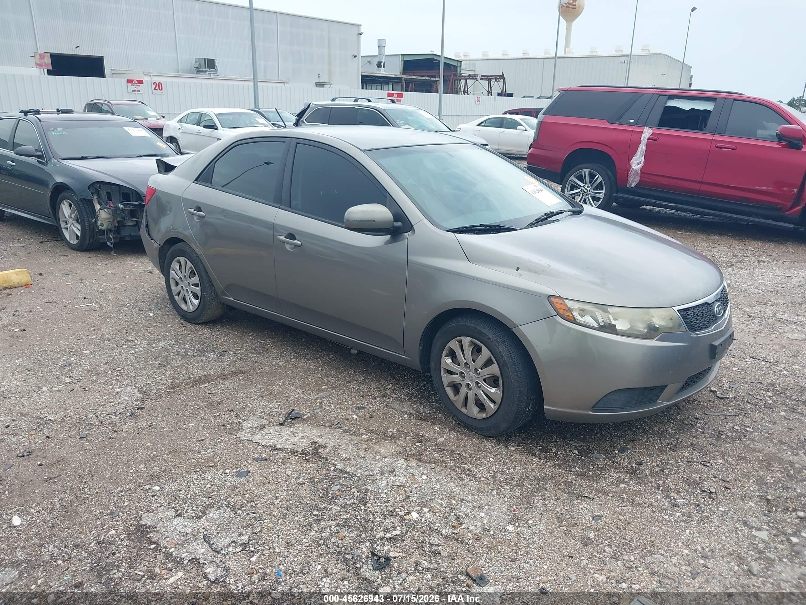 2013 Kia Forte Ex Серый vin: KNAFU4A25D5654214