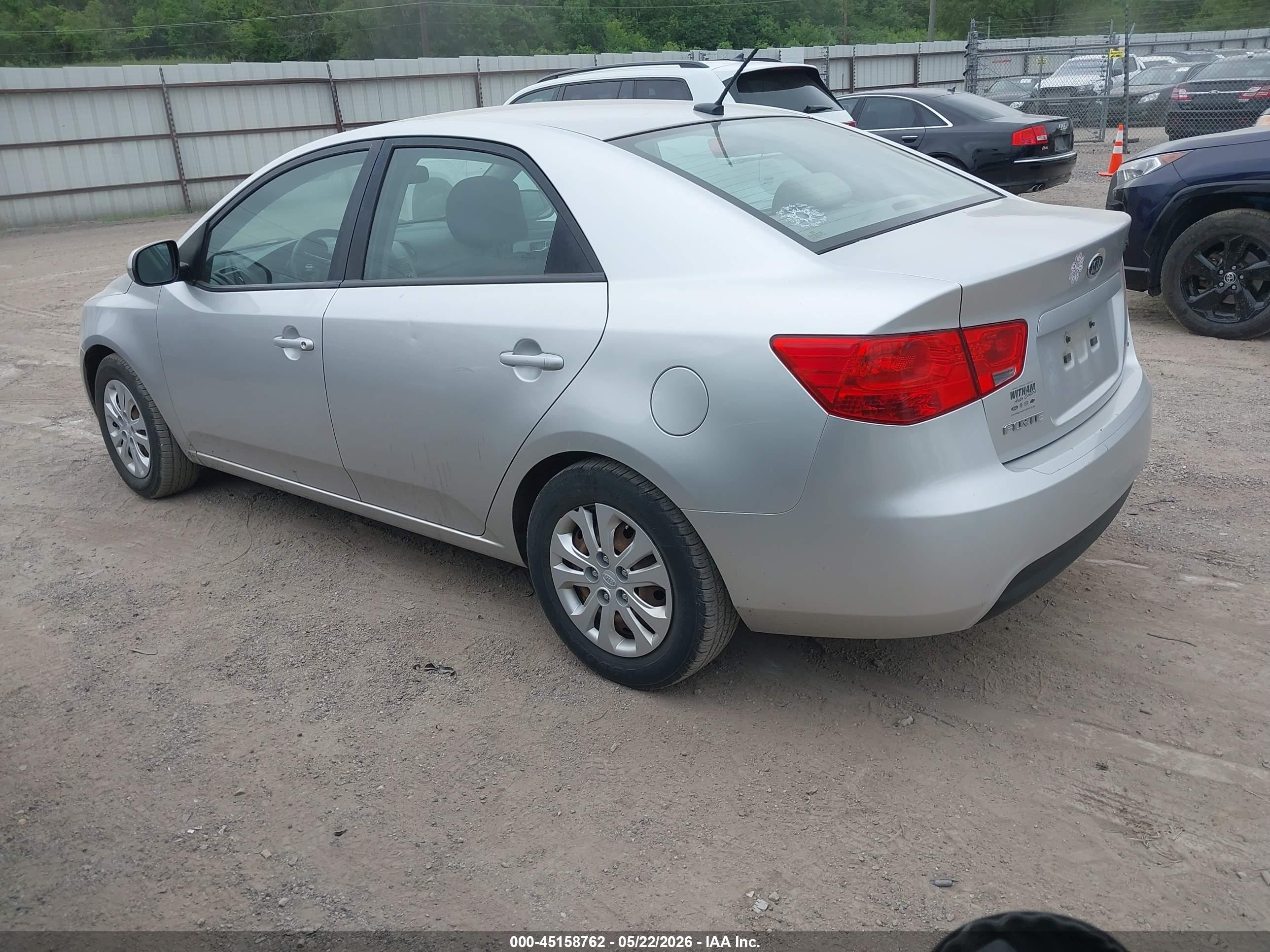2013 Kia Forte Ex Silver vin: KNAFU4A25D5690811