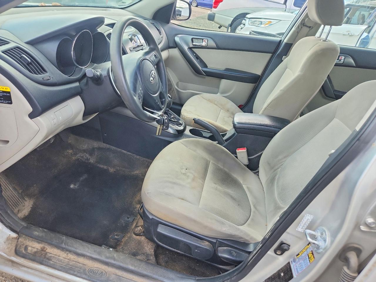 2013 Kia Forte Ex Silver vin: KNAFU4A25D5702245