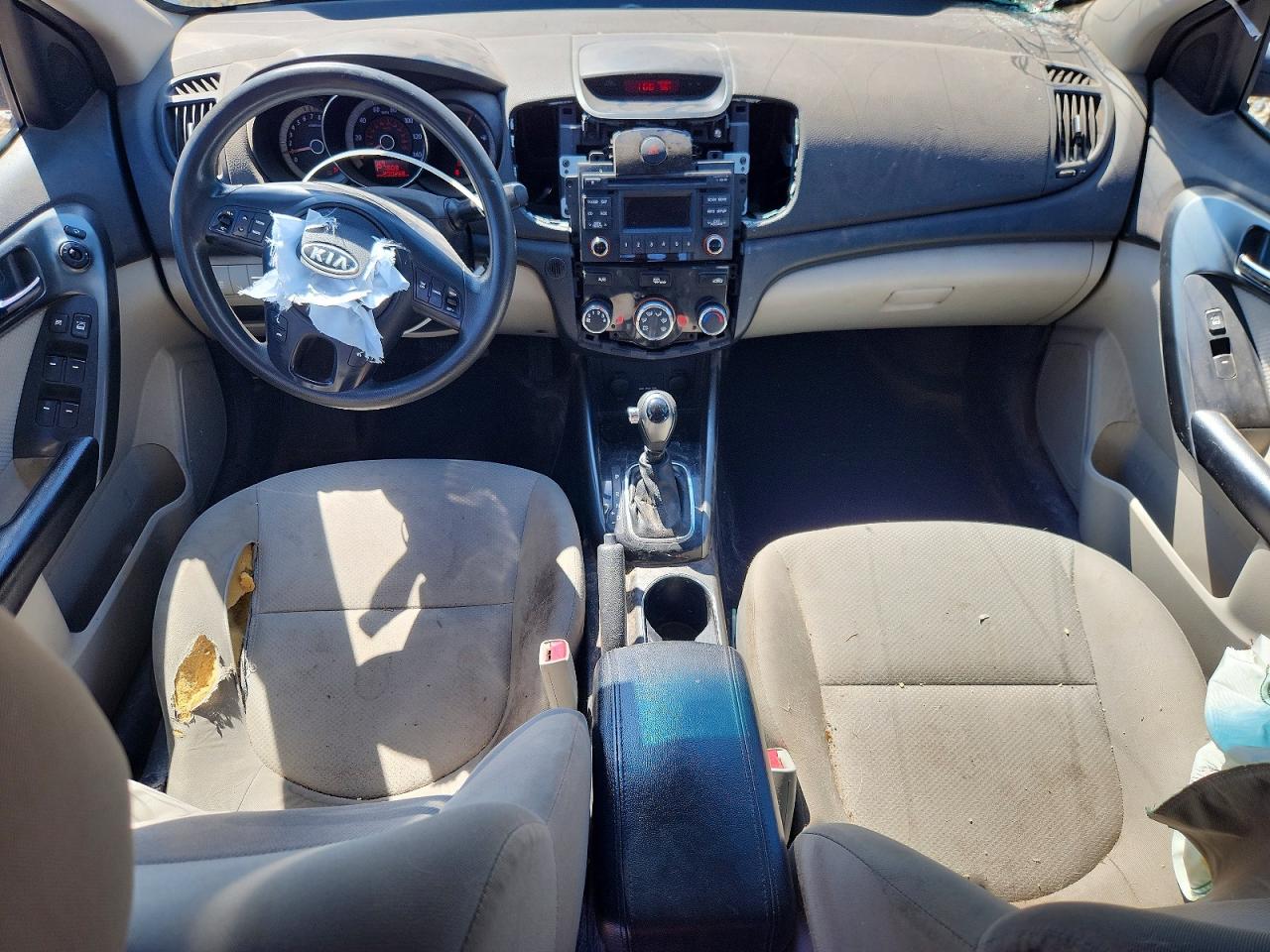 2013 Kia Forte Ex Red vin: KNAFU4A25D5704206