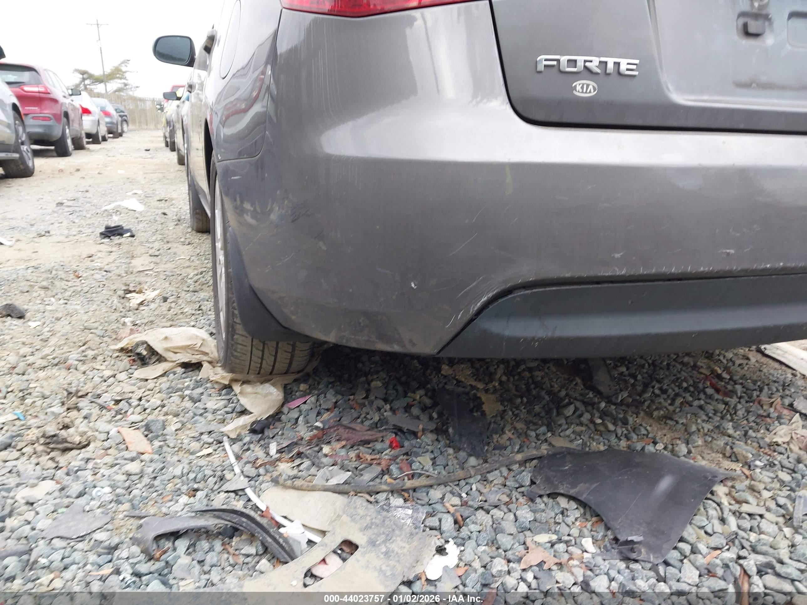 2013 Kia Forte Ex Gray vin: KNAFU4A25D5724424