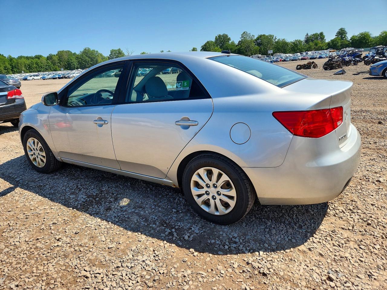 2013 Kia Forte Ex Silver vin: KNAFU4A25D5740476
