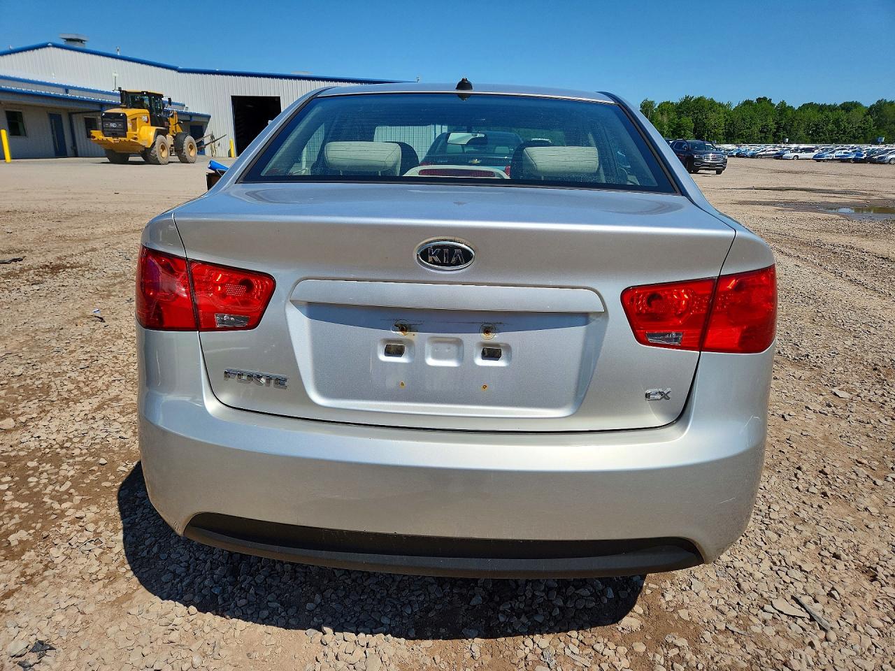2013 Kia Forte Ex Silver vin: KNAFU4A25D5740476