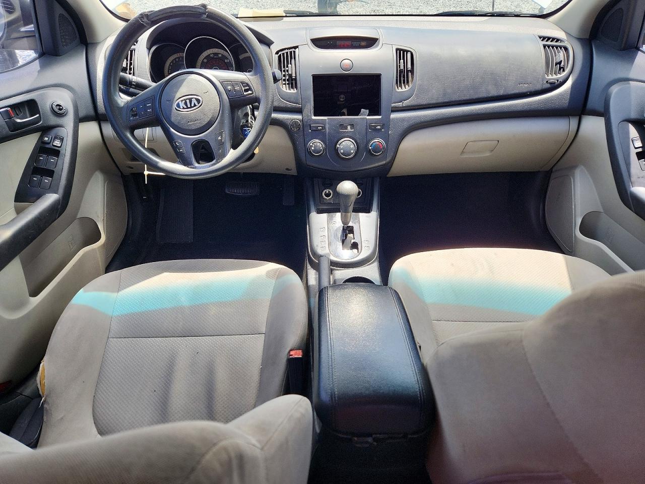 2010 Kia Forte Ex White vin: KNAFU4A26A5059481