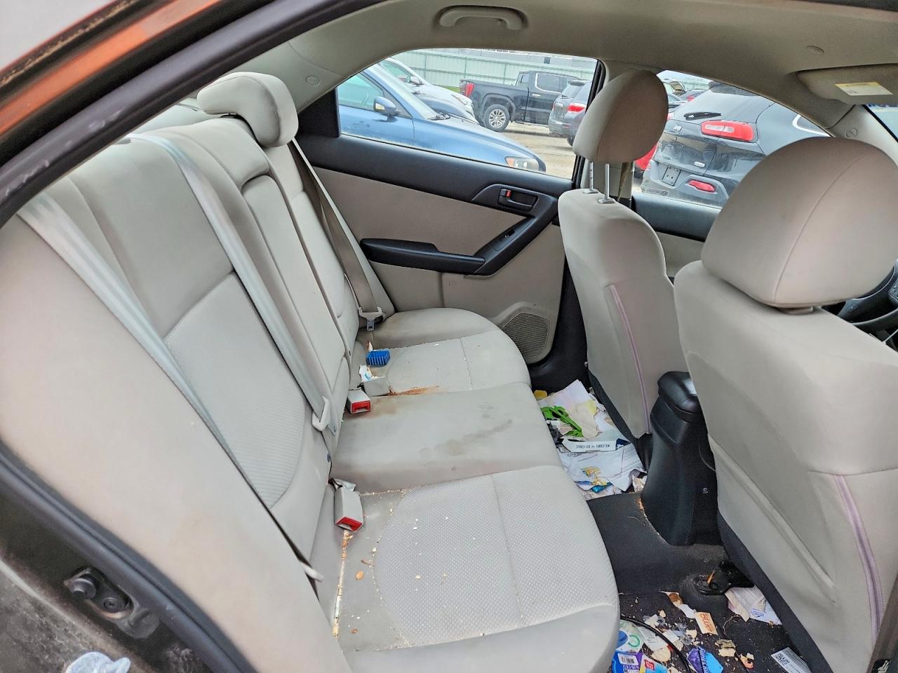 2010 Kia Forte Ex Brown vin: KNAFU4A26A5122644