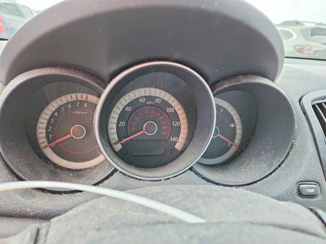 2010 Kia Forte Ex Brown vin: KNAFU4A26A5122644