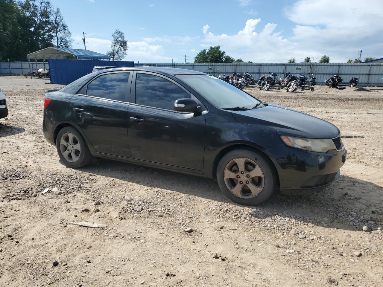 2010 Kia Forte Ex Black vin: KNAFU4A26A5253623