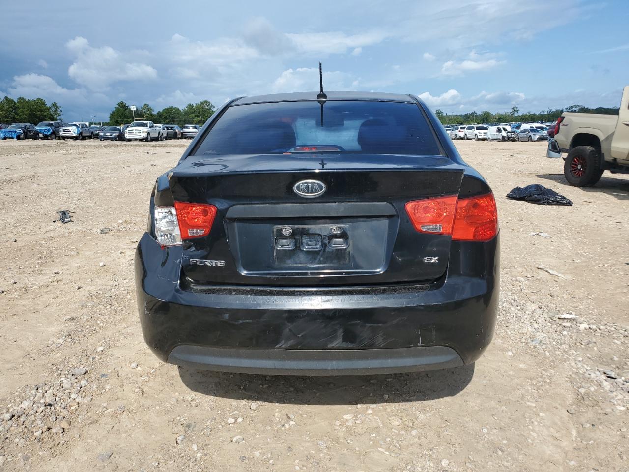 2010 Kia Forte Ex Black vin: KNAFU4A26A5253623
