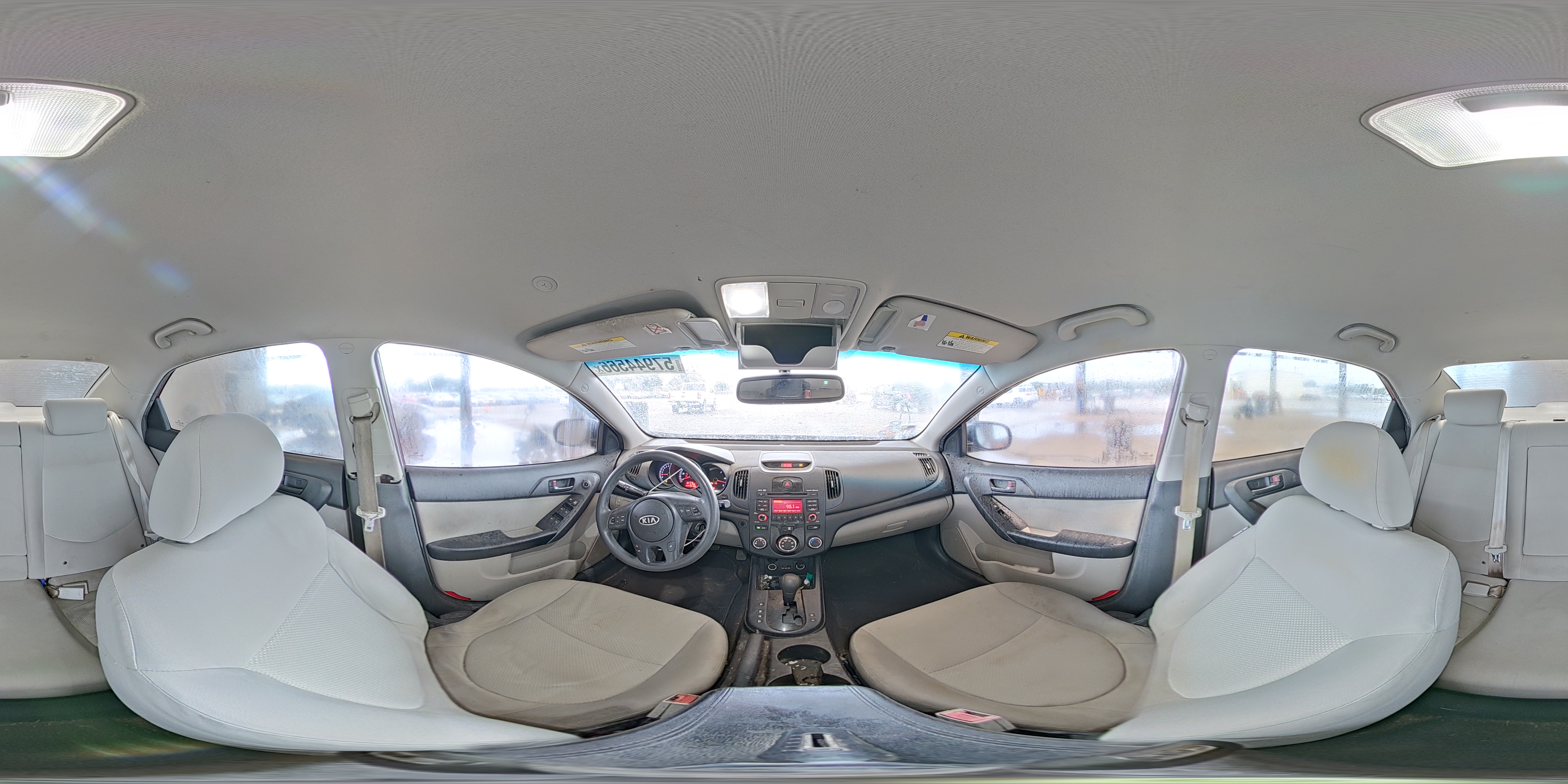 2010 Kia Forte Ex Red vin: KNAFU4A26A5863182