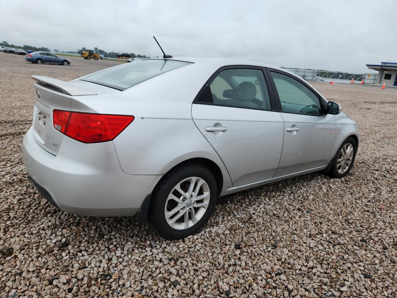 2011 Kia Forte Ex Silver vin: KNAFU4A26B5374430