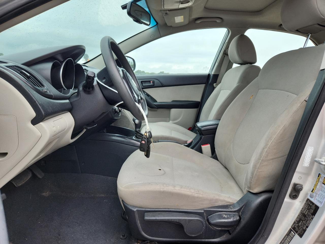 2011 Kia Forte Ex Silver vin: KNAFU4A26B5374430