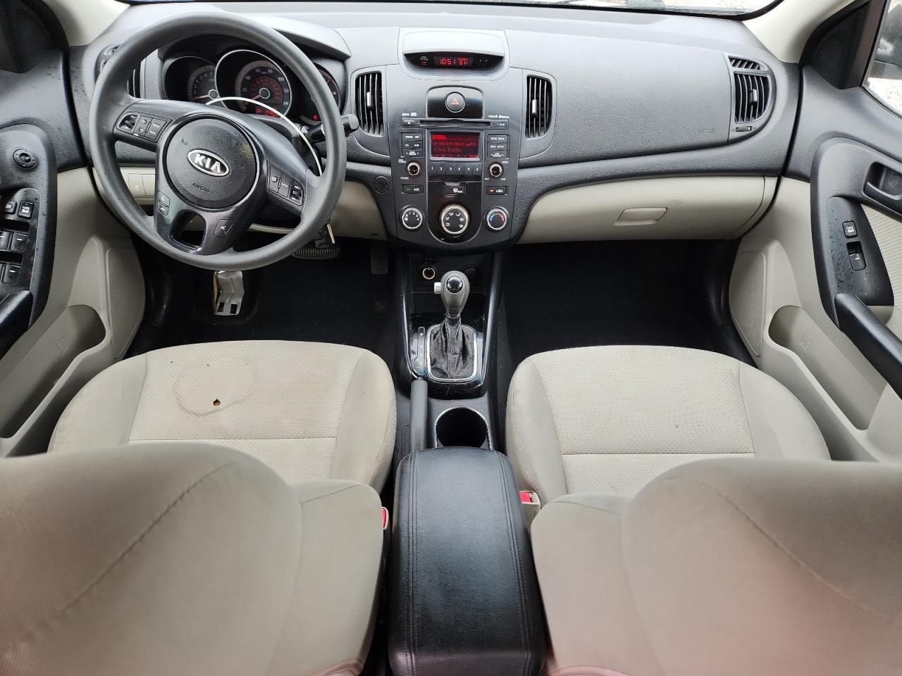2011 Kia Forte Ex Silver vin: KNAFU4A26B5374430
