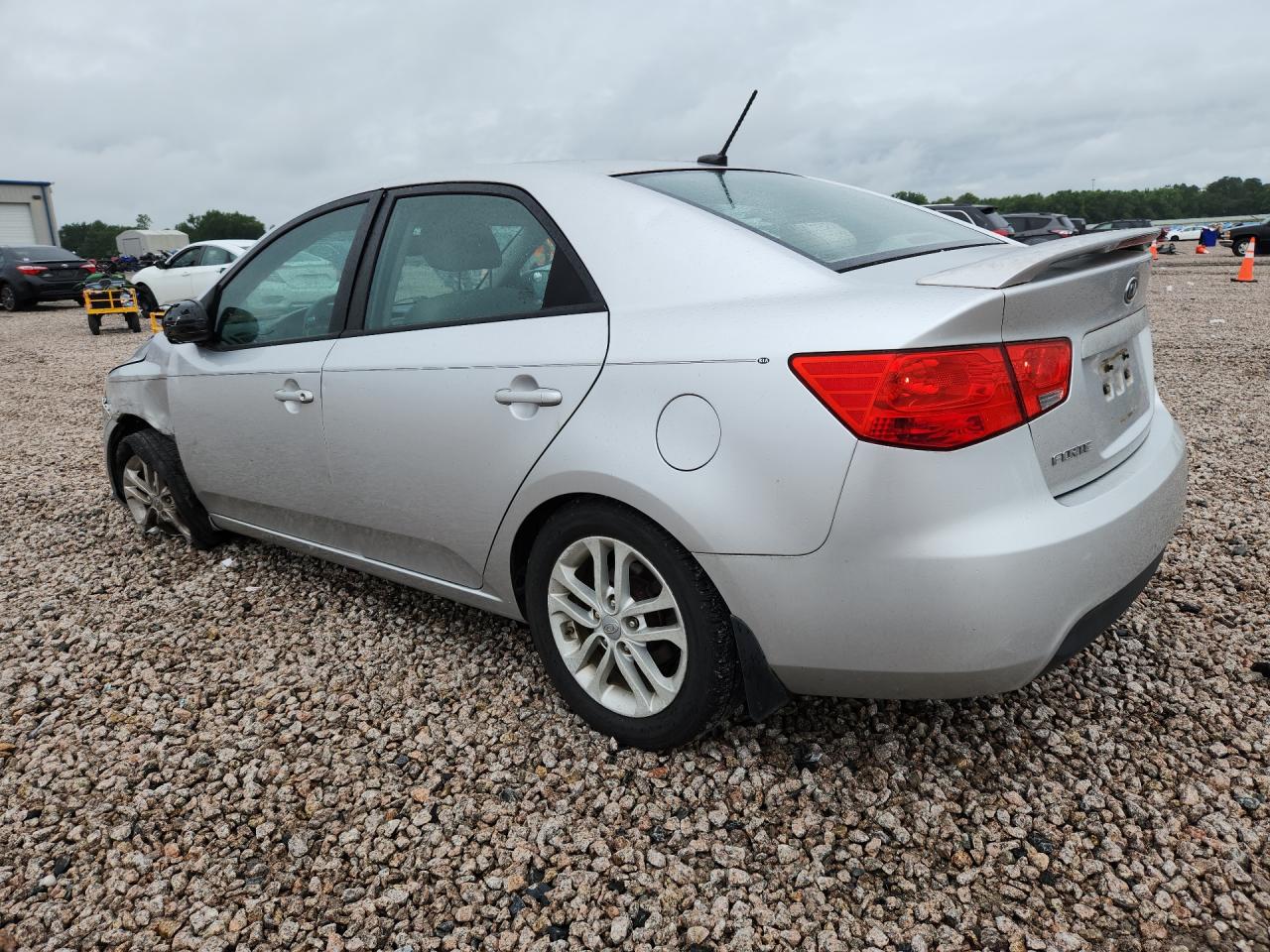 2011 Kia Forte Ex Silver vin: KNAFU4A26B5374430