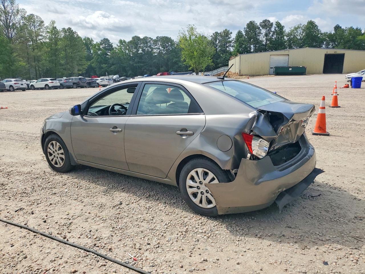 2011 Kia Forte Ex Gray vin: KNAFU4A26B5385461