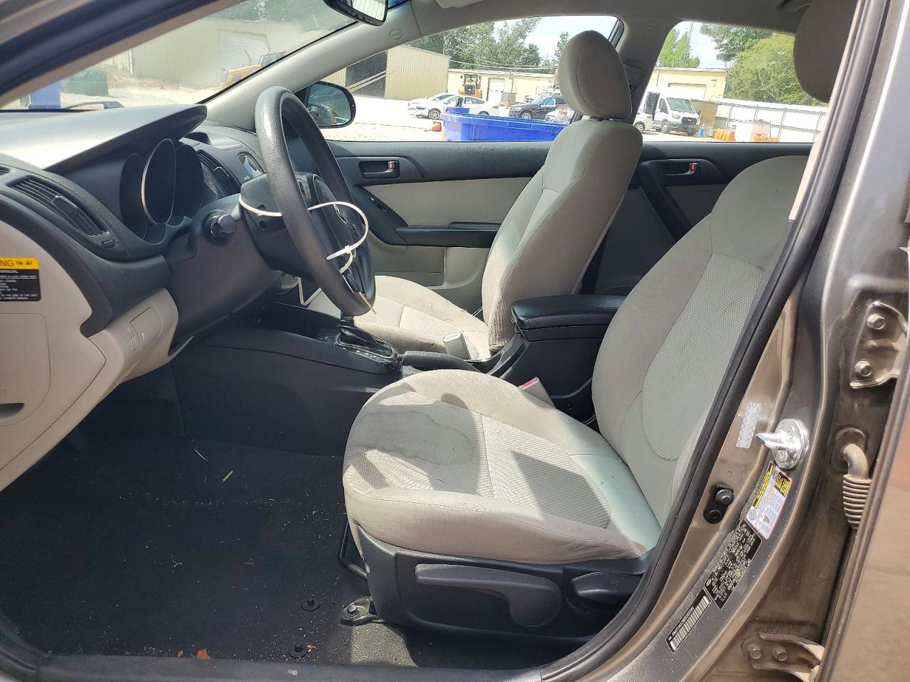 2011 Kia Forte Ex Gray vin: KNAFU4A26B5385461