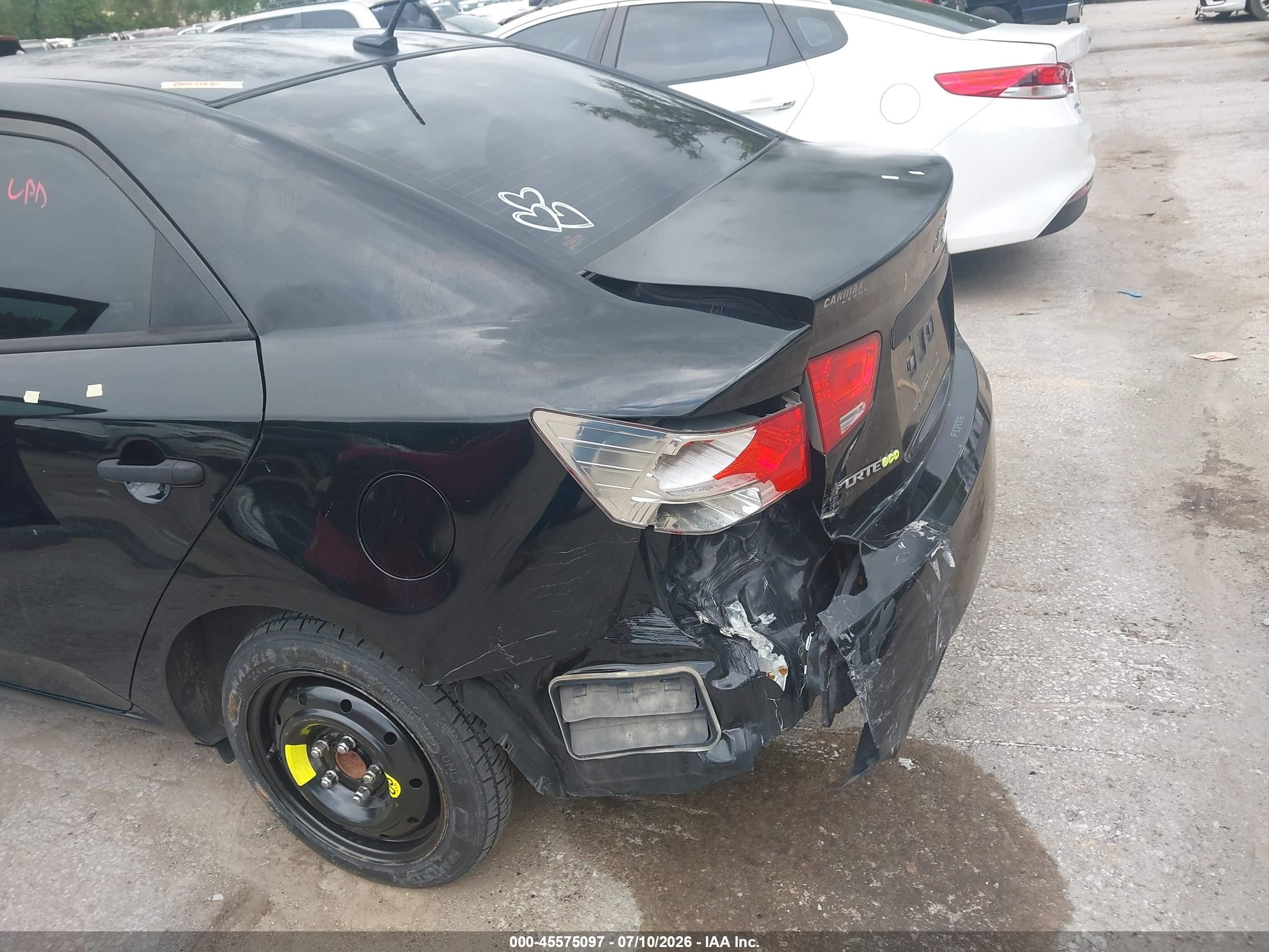 2012 Kia Forte Ex Black vin: KNAFU4A26C5471273