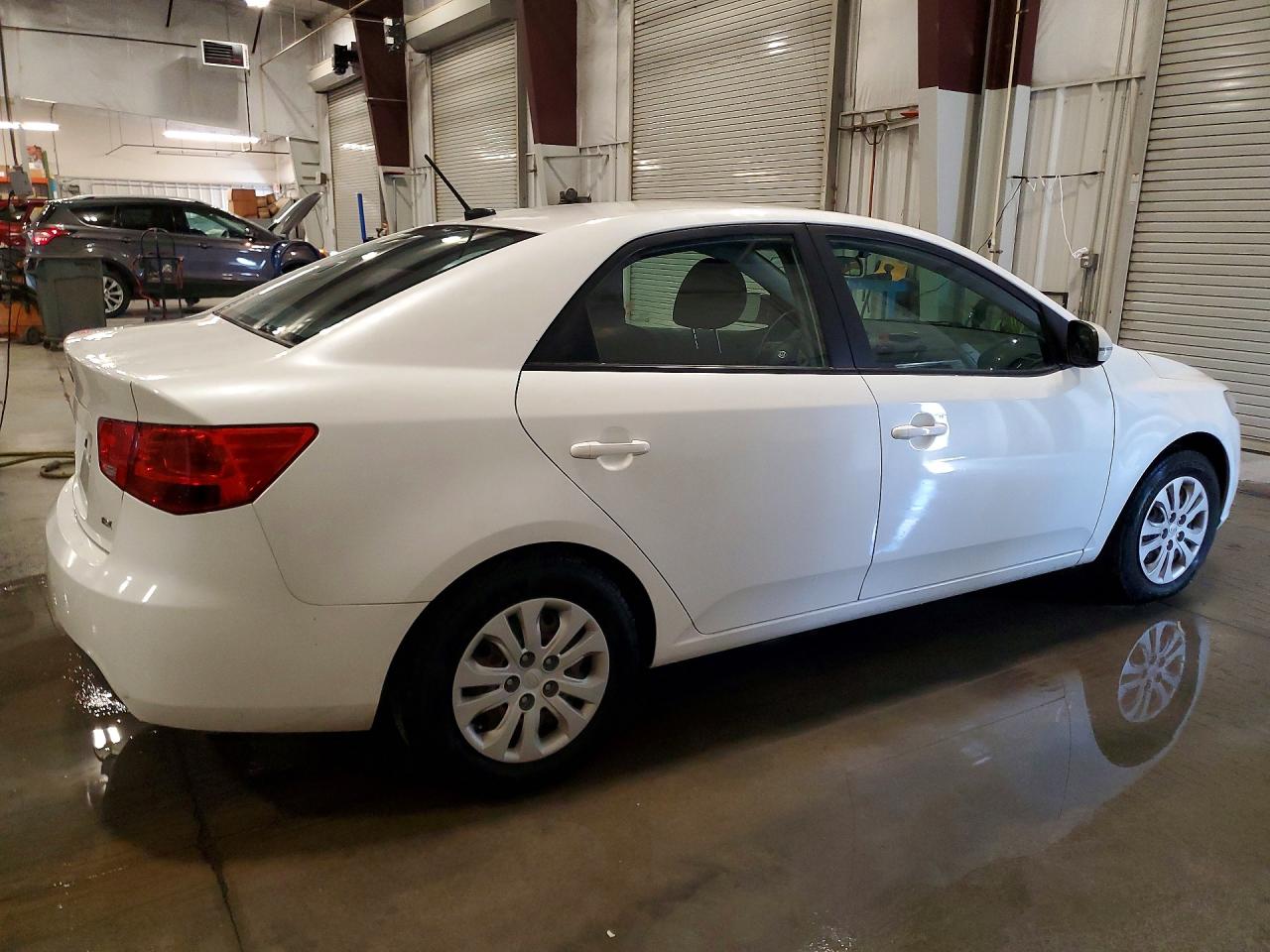 2012 Kia Forte Ex White vin: KNAFU4A26C5478093