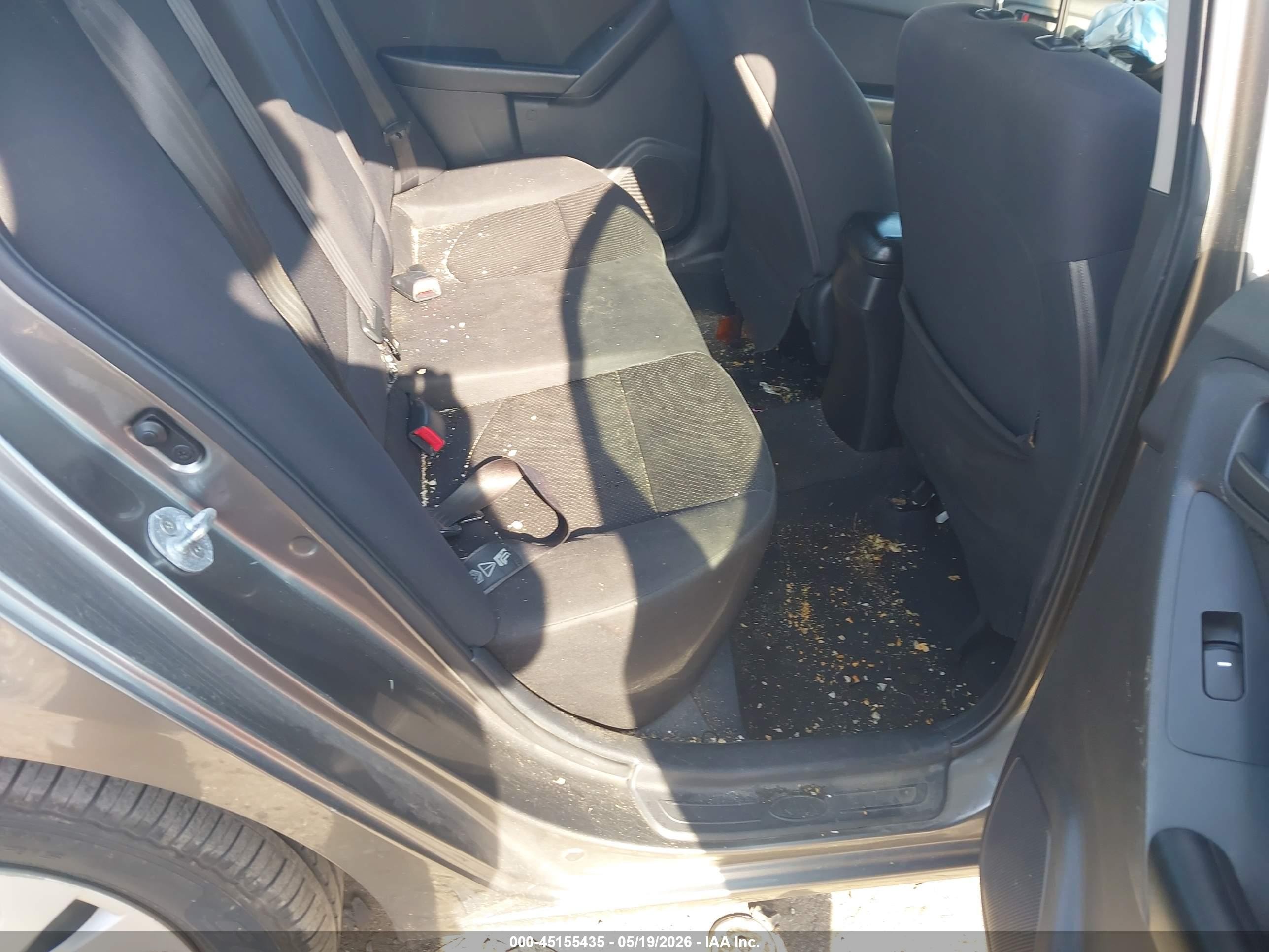 2012 Kia Forte Ex Silver vin: KNAFU4A26C5485691