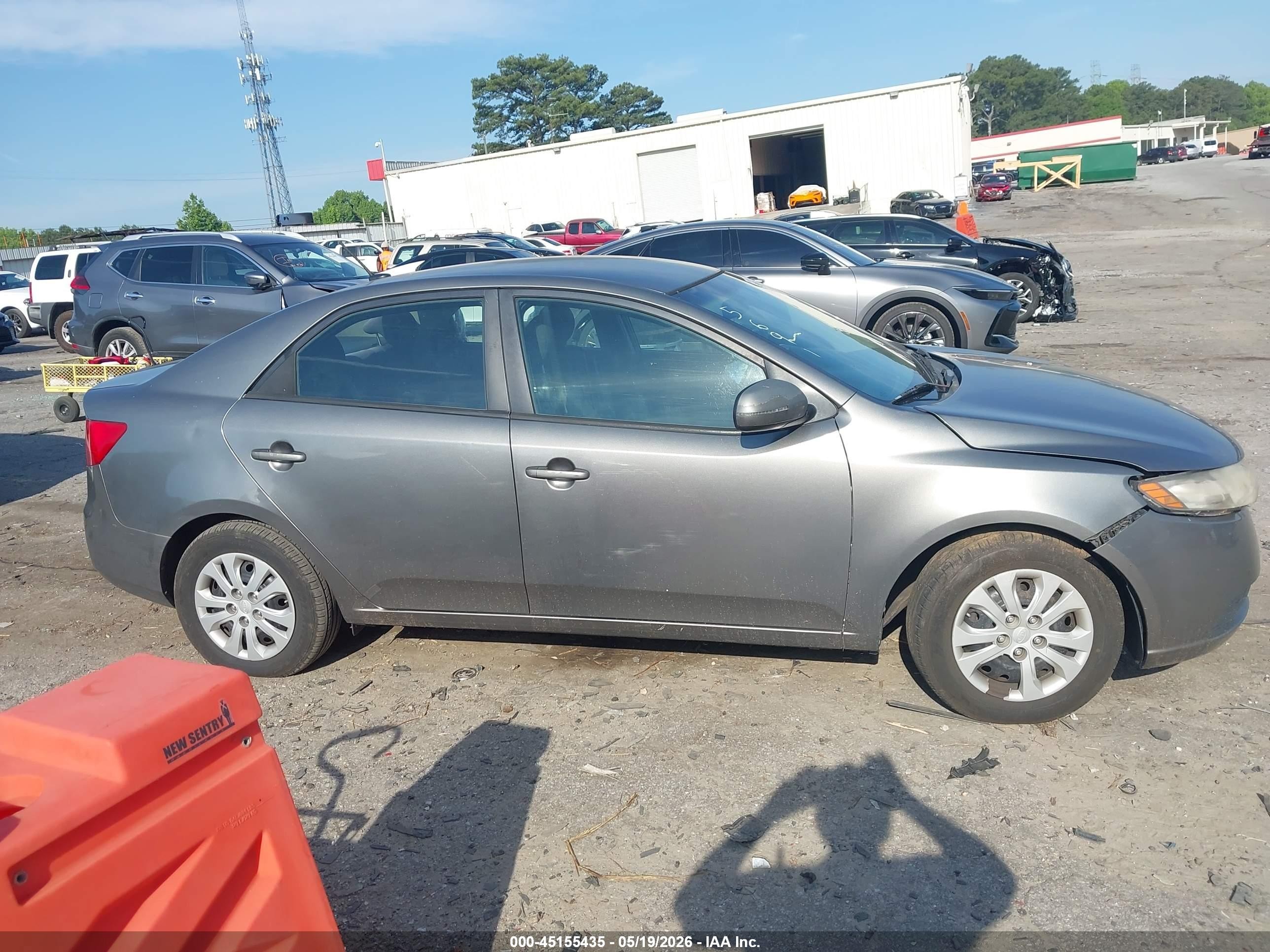 2012 Kia Forte Ex Silver vin: KNAFU4A26C5485691