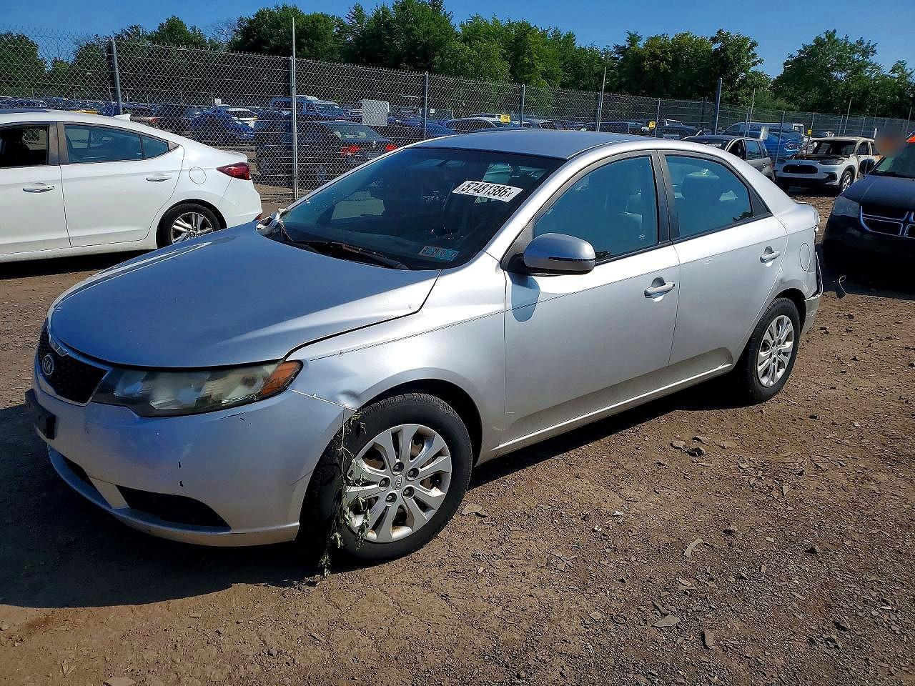 2012 Kia Forte Ex Серый vin: KNAFU4A26C5487182