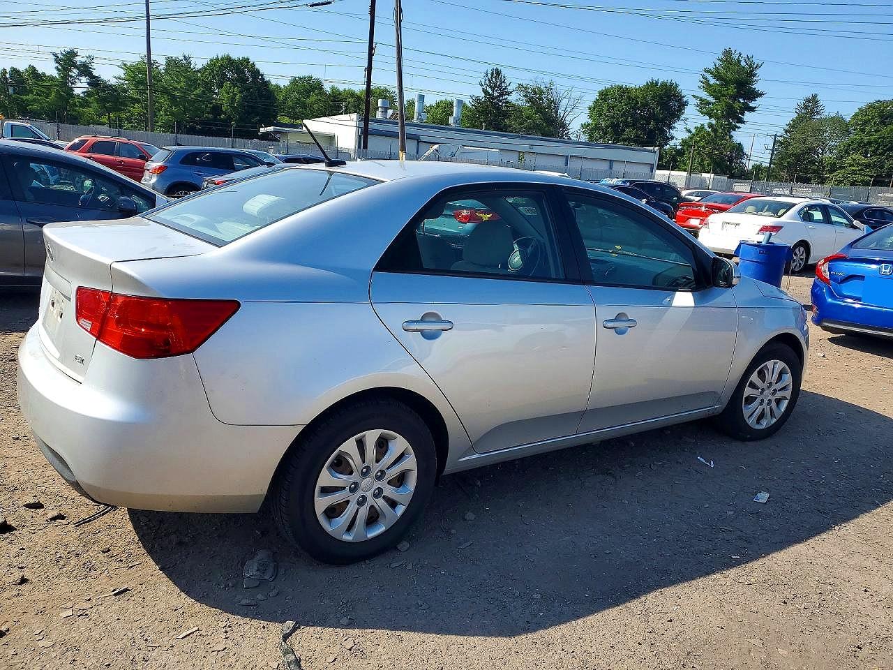2012 Kia Forte Ex Серый vin: KNAFU4A26C5487182