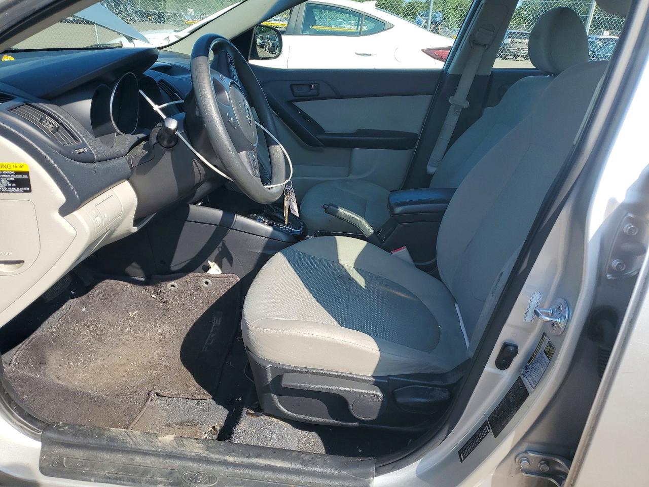 2012 Kia Forte Ex Серый vin: KNAFU4A26C5487182