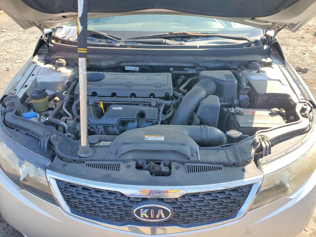 2012 Kia Forte Ex Серый vin: KNAFU4A26C5487182