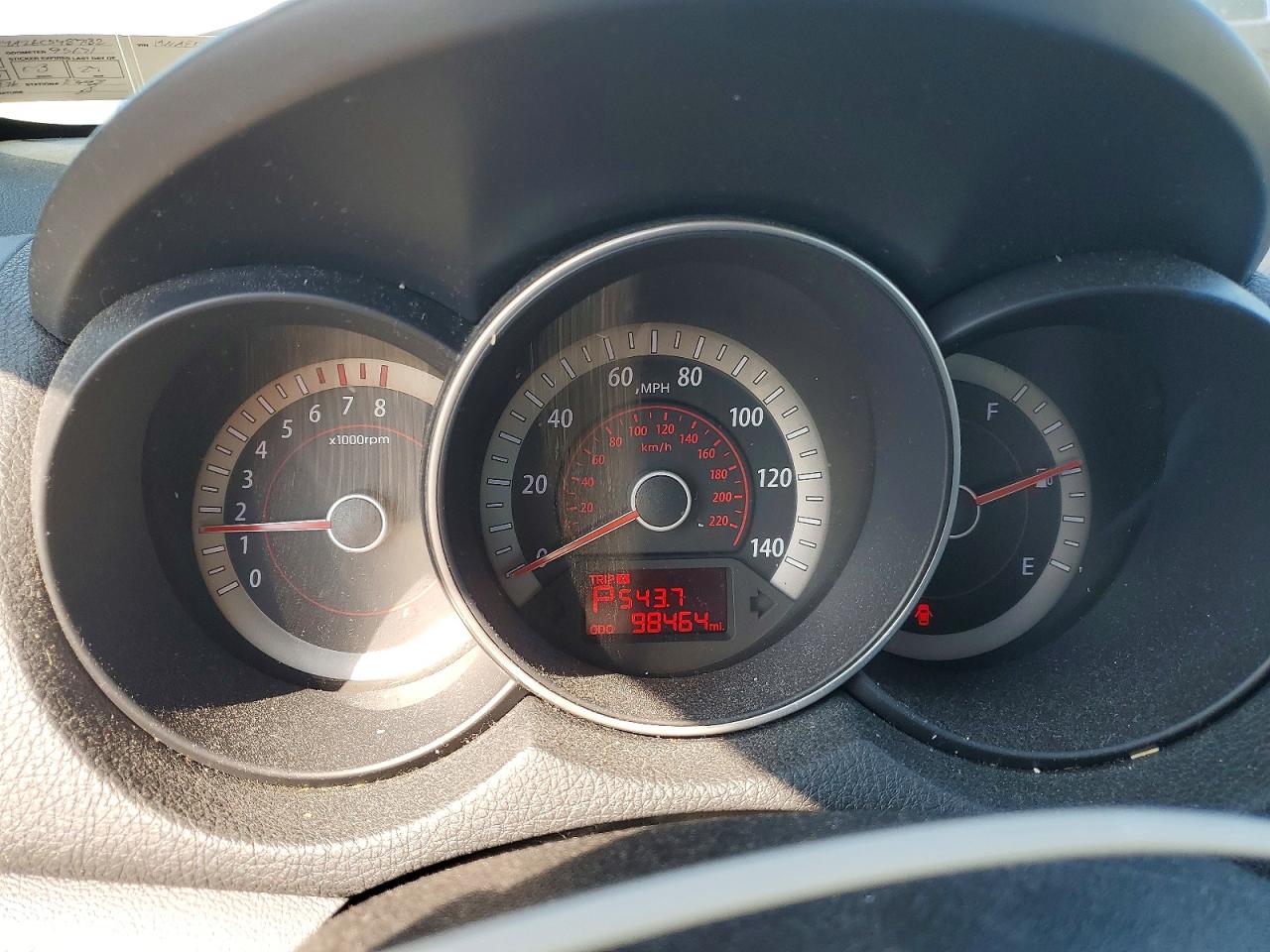 2012 Kia Forte Ex Серый vin: KNAFU4A26C5487182