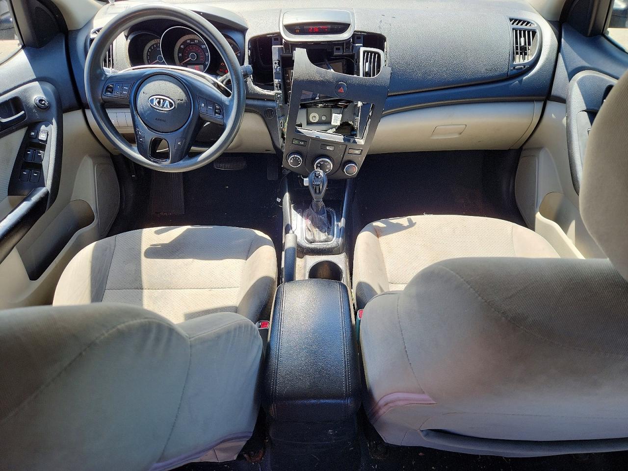 2012 Kia Forte Gray vin: KNAFU4A26C5494049
