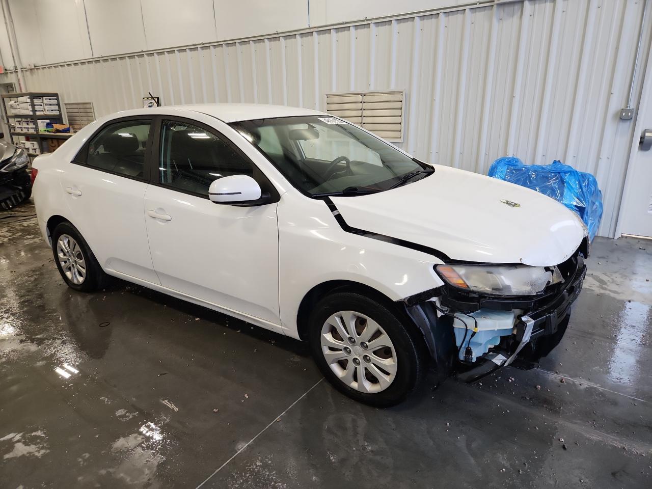 2012 Kia Forte Ex White vin: KNAFU4A26C5499090