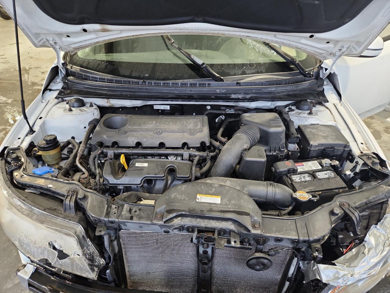 2012 Kia Forte Ex White vin: KNAFU4A26C5499090