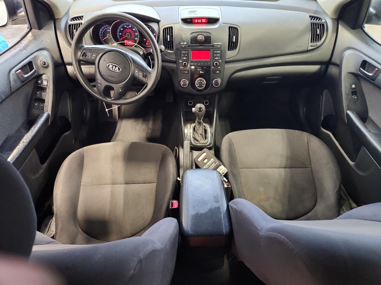 2012 Kia Forte Ex White vin: KNAFU4A26C5499090
