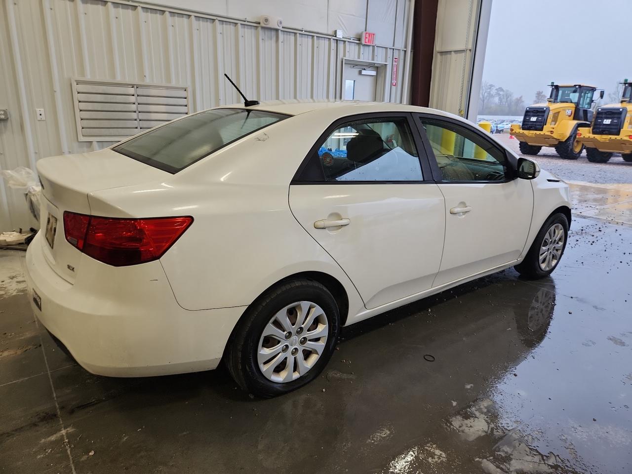 2012 Kia Forte Ex White vin: KNAFU4A26C5499090
