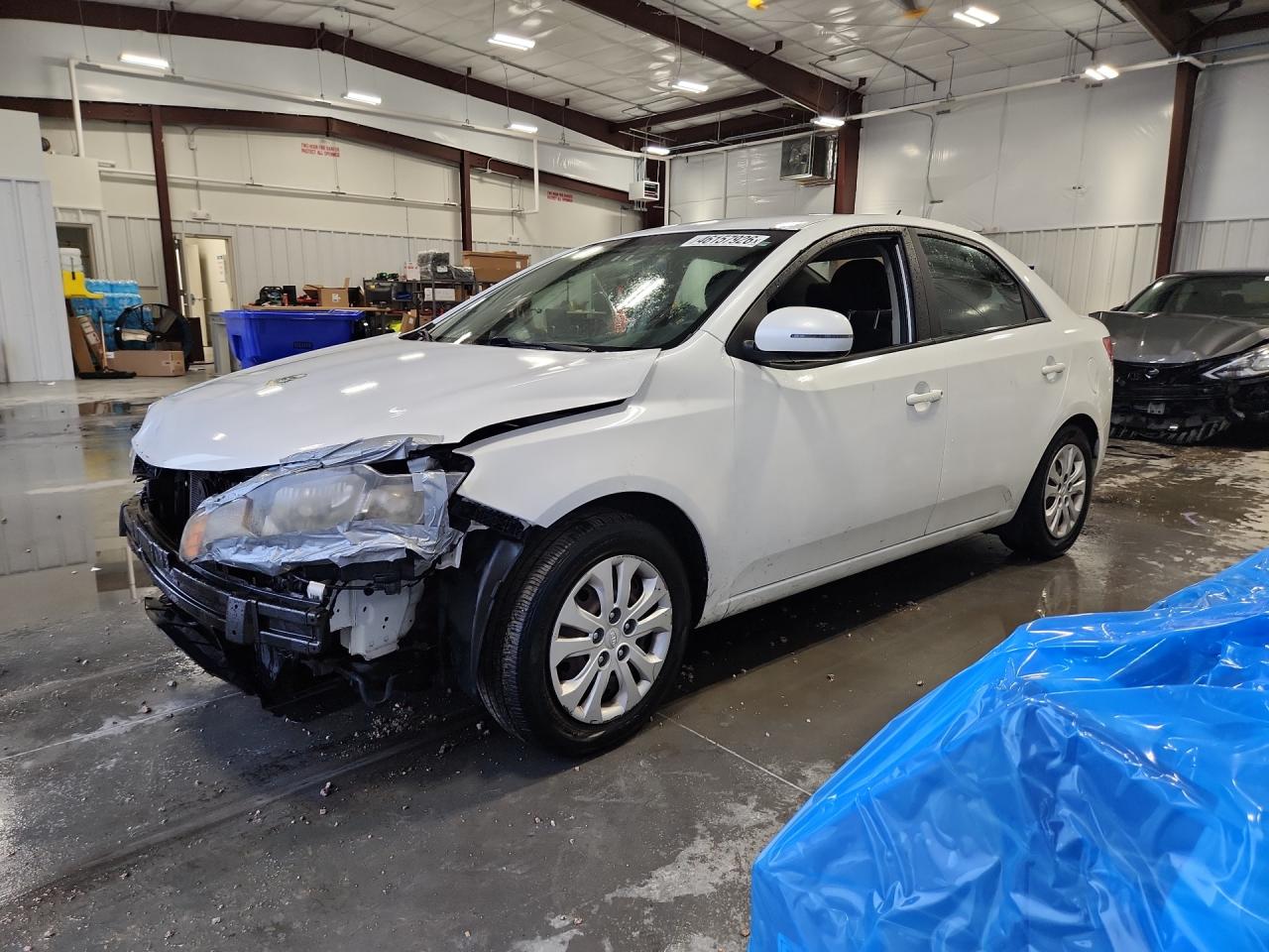 2012 Kia Forte Ex White vin: KNAFU4A26C5499090