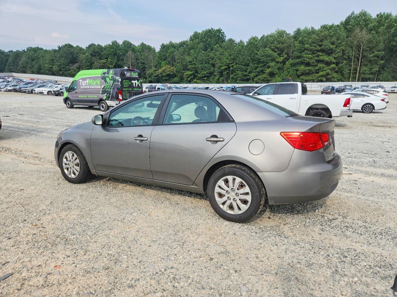 2012 Kia Forte Ex Gray vin: KNAFU4A26C5504725