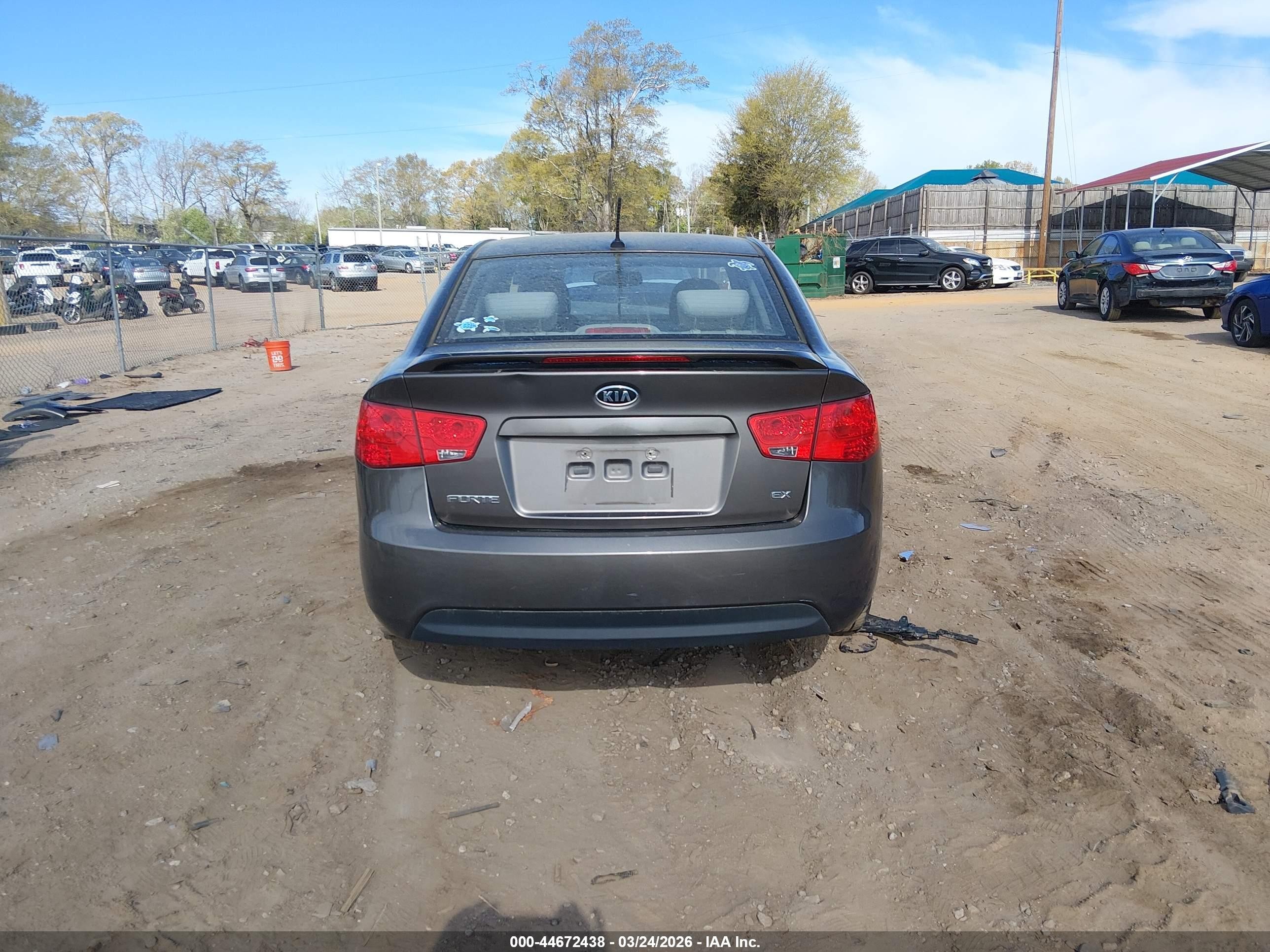 2012 Kia Forte Ex Brown vin: KNAFU4A26C5514302