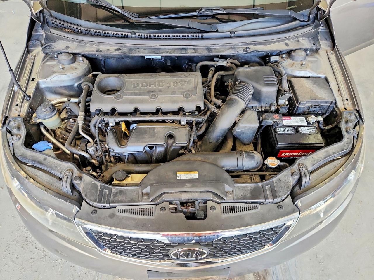 2012 Kia Forte Ex Gray vin: KNAFU4A26C5516731
