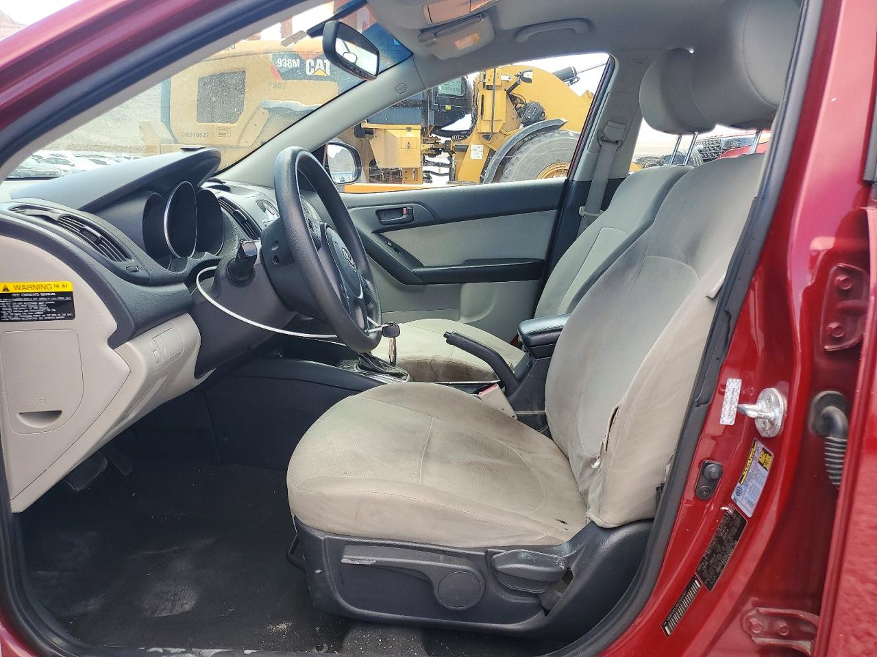 2012 Kia Forte Ex Burgundy vin: KNAFU4A26C5521797