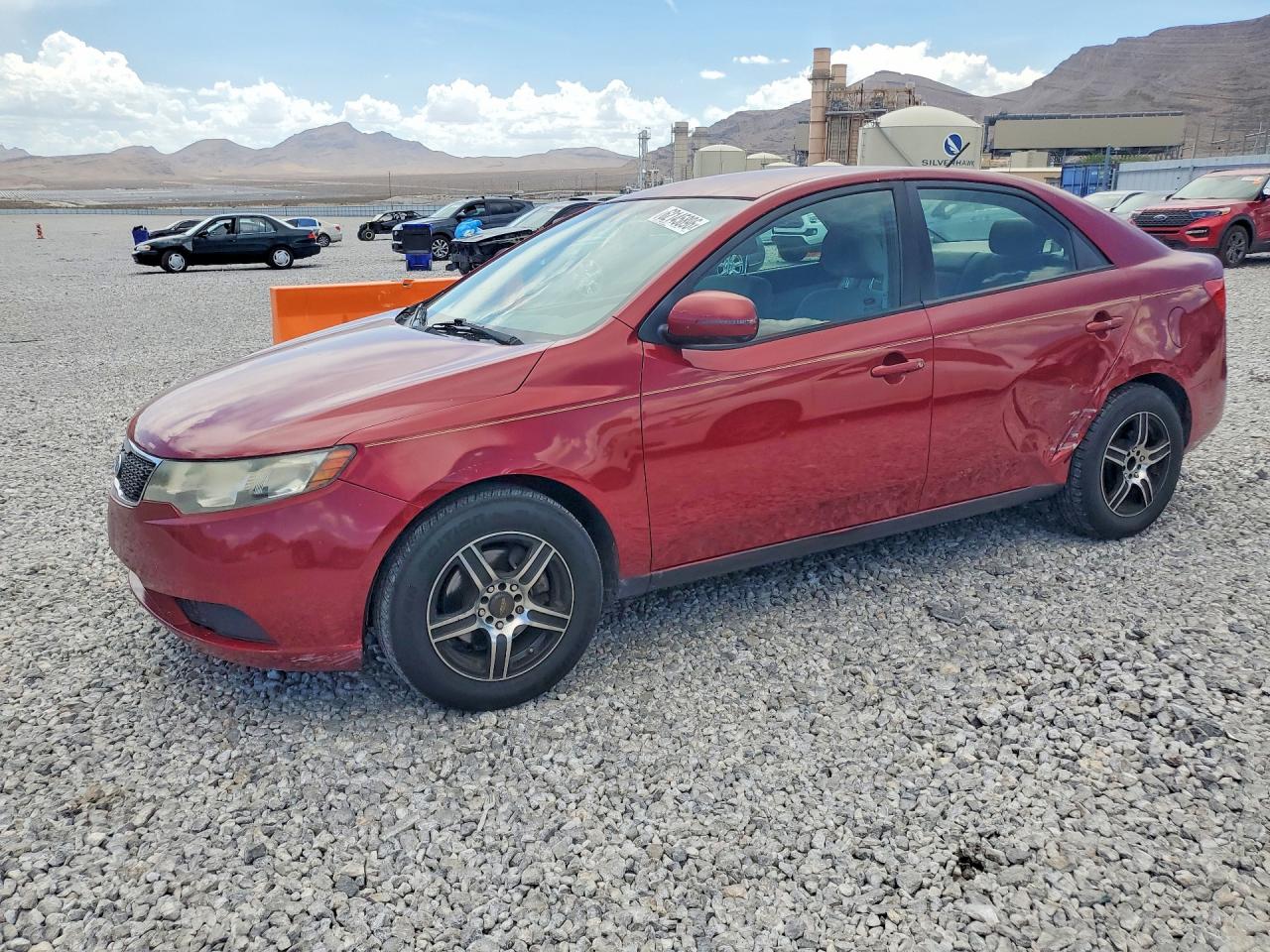 2012 Kia Forte Ex Burgundy vin: KNAFU4A26C5521797