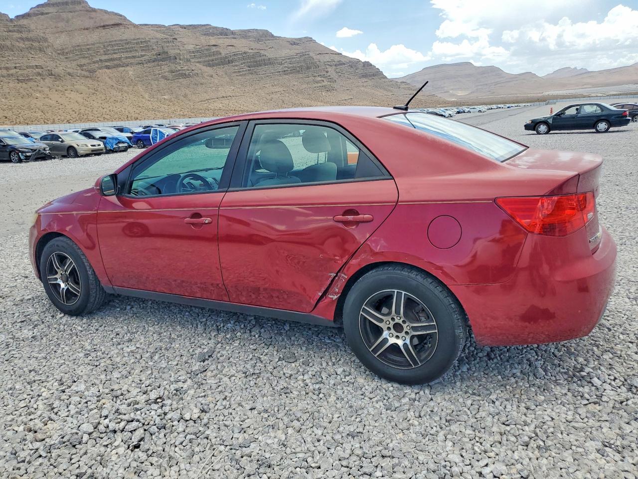 2012 Kia Forte Ex Burgundy vin: KNAFU4A26C5521797