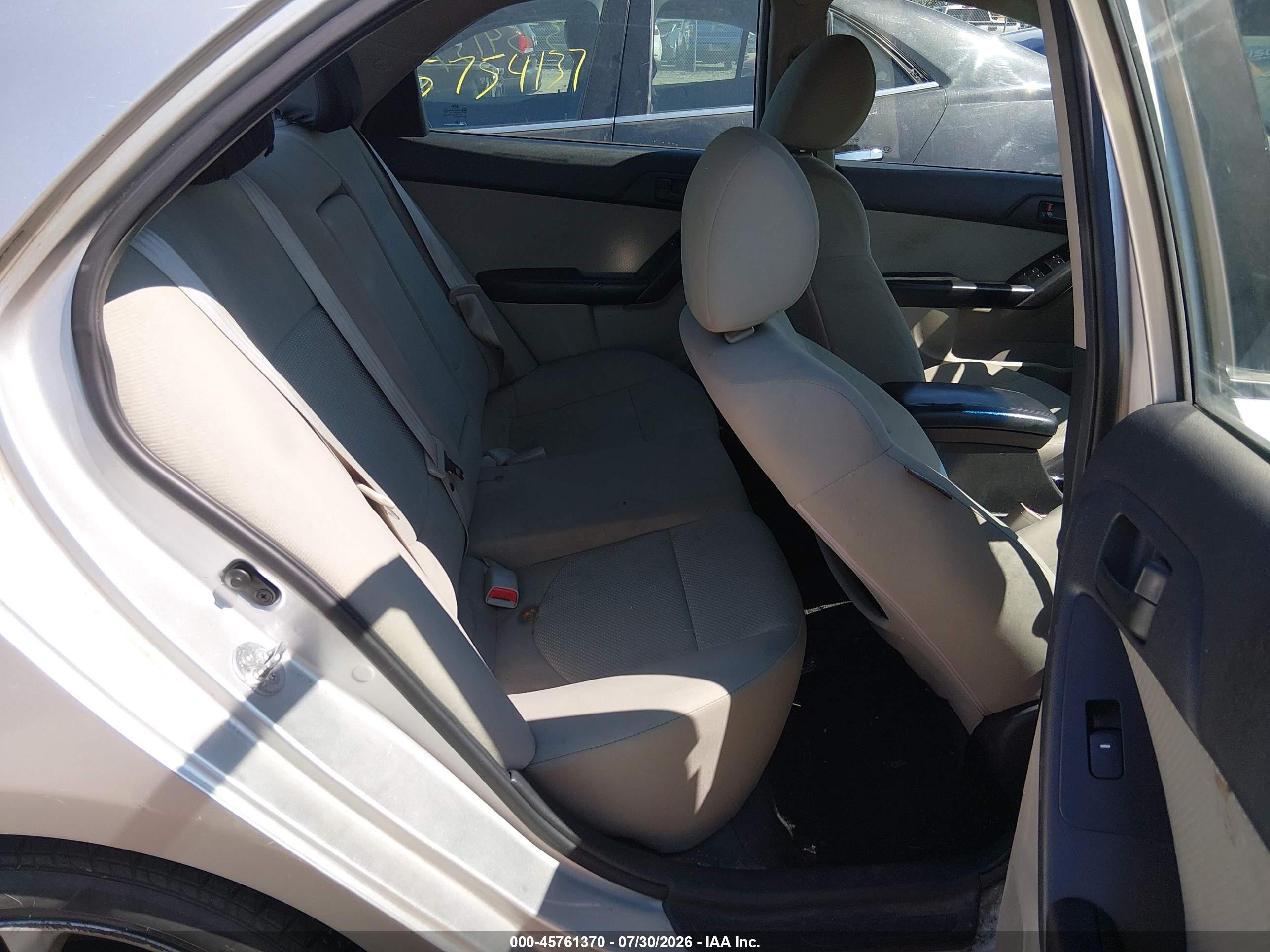 2012 Kia Forte Ex Silver vin: KNAFU4A26C5553200