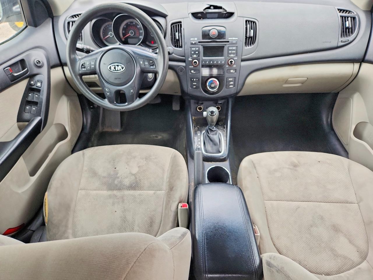 2012 Kia Forte Ex White vin: KNAFU4A26C5578937
