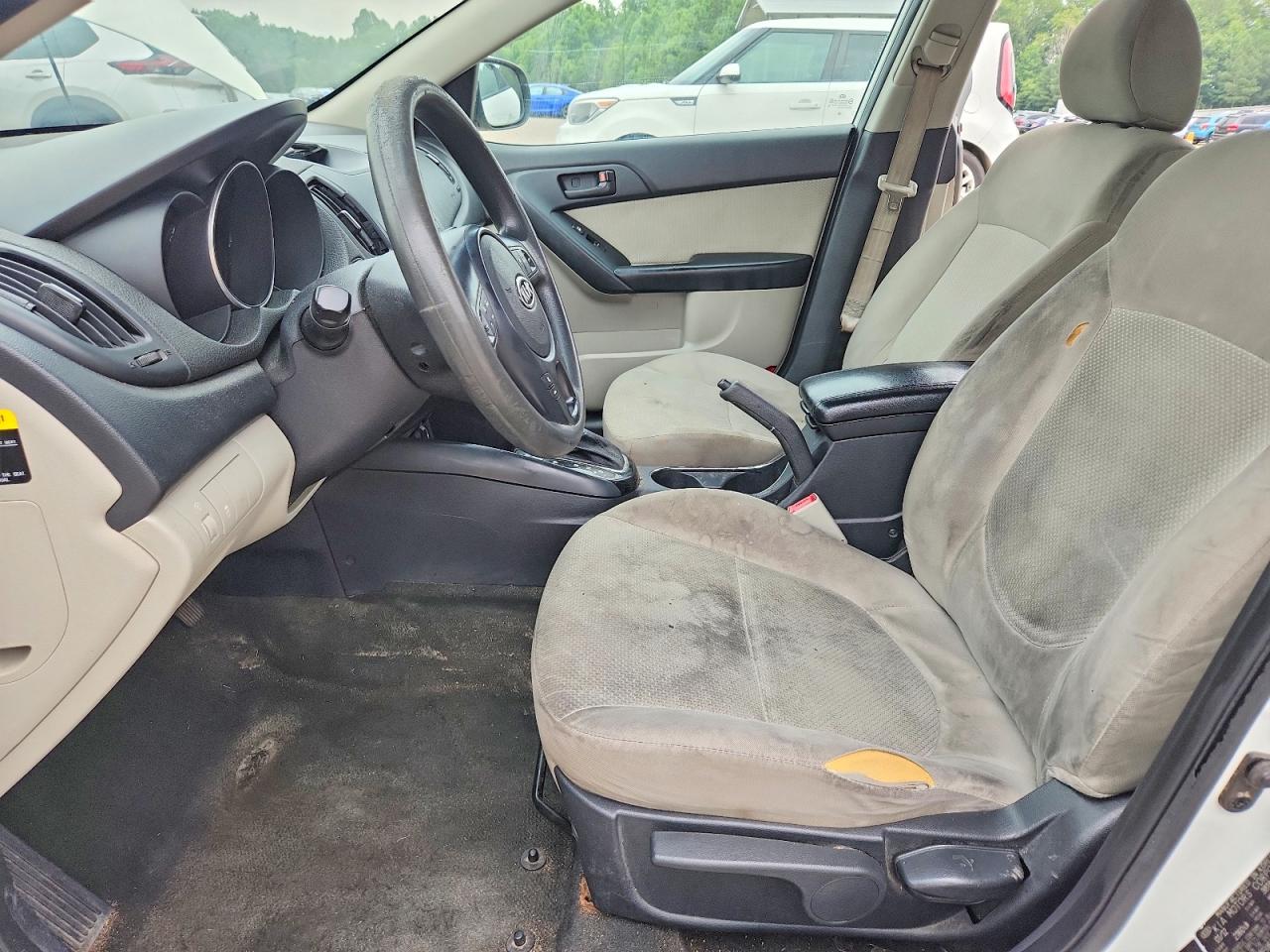 2012 Kia Forte Ex White vin: KNAFU4A26C5578937