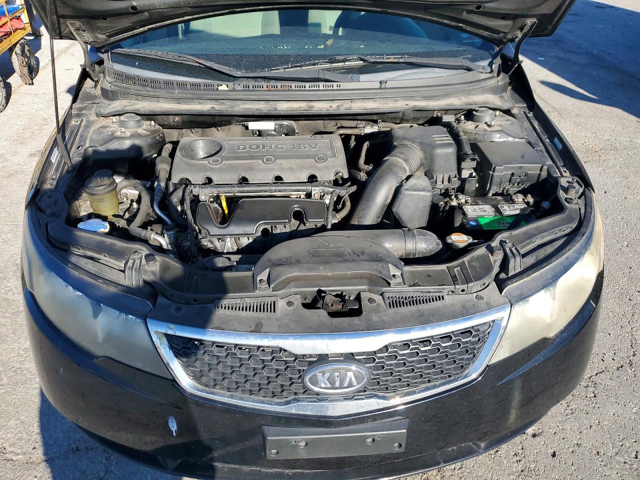 2012 Kia Forte Ex Черный vin: KNAFU4A26C5585452
