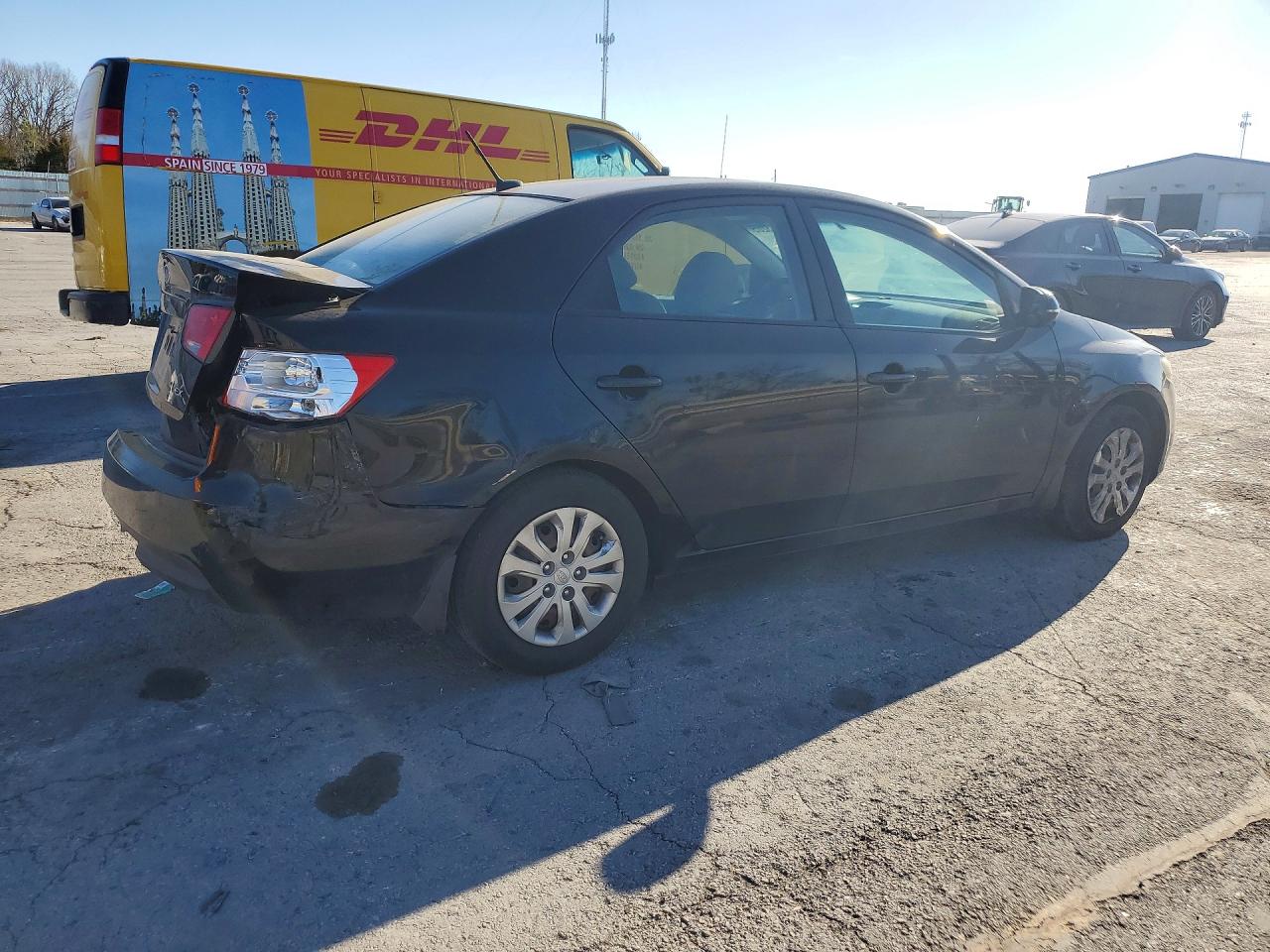 2012 Kia Forte Ex Черный vin: KNAFU4A26C5585452