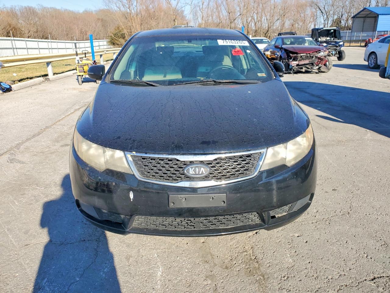 2012 Kia Forte Ex Черный vin: KNAFU4A26C5585452