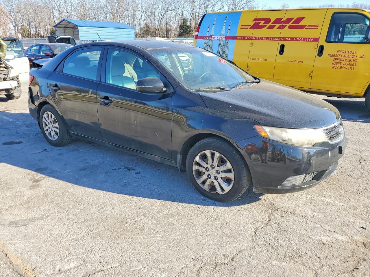 2012 Kia Forte Ex Черный vin: KNAFU4A26C5585452