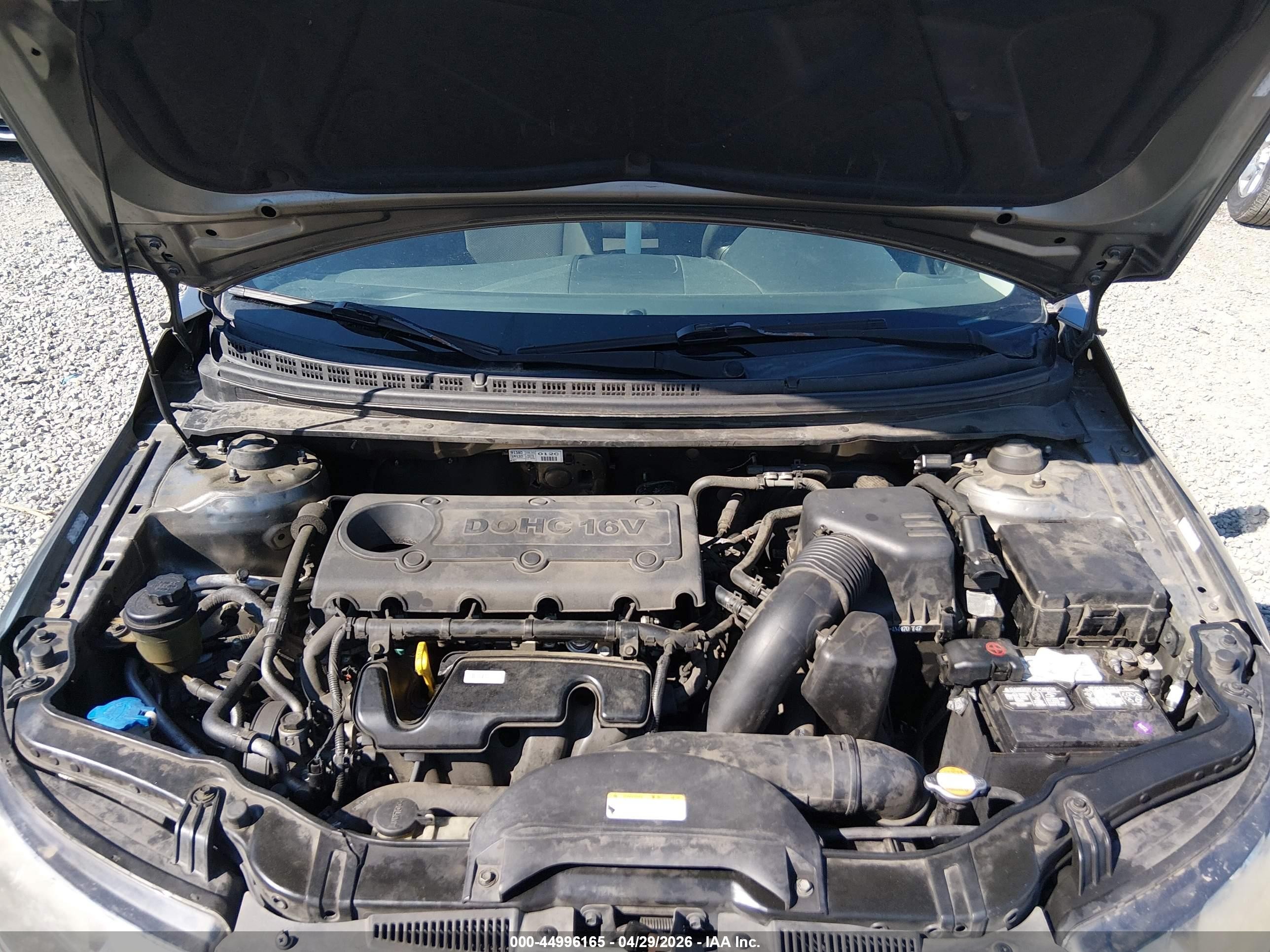 2012 Kia Forte Ex Серый vin: KNAFU4A26C5586875