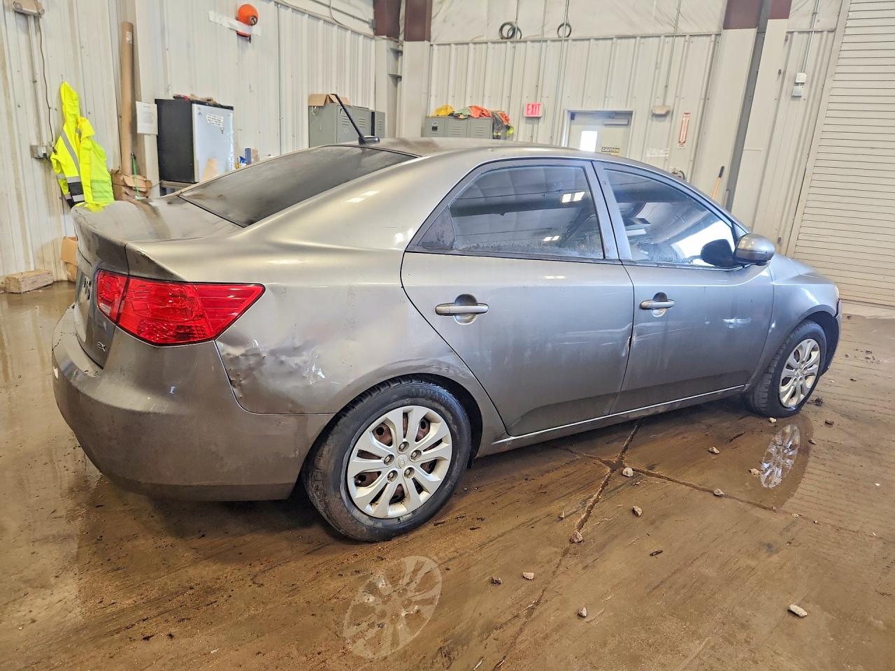 2012 Kia Forte Ex Gray vin: KNAFU4A26C5592627